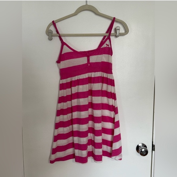 PINK Victoria's Secret Pink and White Top - Picture 1 of 2